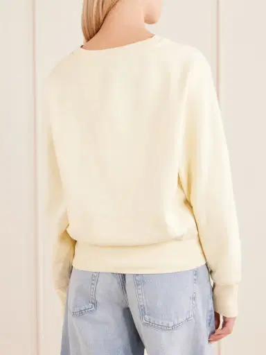 Anine Bing Appliquéd Cotton-fleece Sweatshirt | Thumbnail 4 Anine Bing Appliquéd Cotton-fleece Sweatshirt | Thumbnail 4