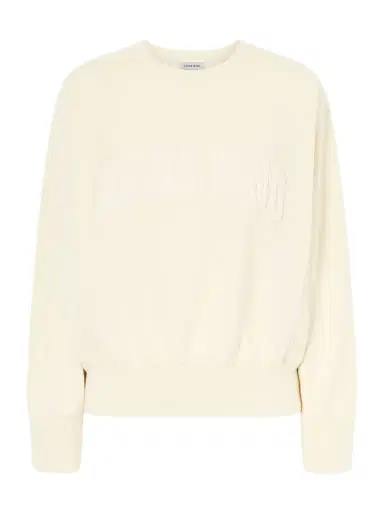 Anine Bing Appliquéd Cotton-fleece Sweatshirt | Thumbnail 1 Anine Bing Appliquéd Cotton-fleece Sweatshirt | Thumbnail 1