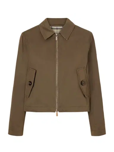Burberry Gabardine Capsule Cotton-blend Jacket | Thumbnail 1 Burberry Gabardine Capsule Cotton-blend Jacket | Thumbnail 1