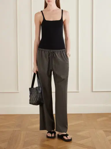 St. Agni Everyday Wool-blend Wide-leg Pants | Thumbnail 2 St. Agni Everyday Wool-blend Wide-leg Pants | Thumbnail 2