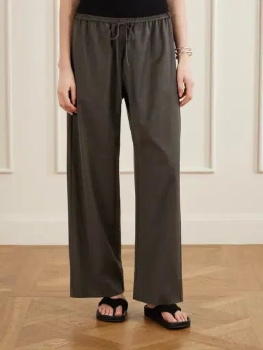 St. Agni Everyday Wool-blend Wide-leg Pants | Thumbnail 3 St. Agni Everyday Wool-blend Wide-leg Pants | Thumbnail 3