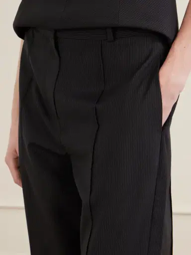 St. Agni Pleated Pinstriped Woven Wide-leg Pants | Thumbnail 5 St. Agni Pleated Pinstriped Woven Wide-leg Pants | Thumbnail 5