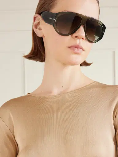 Tom Ford Bronson D-frame Tortoiseshell Acetate Sunglasses | Thumbnail 2 Tom Ford Bronson D-frame Tortoiseshell Acetate Sunglasses | Thumbnail 2