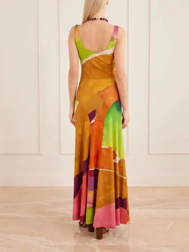 Ulla Johnson Malie Printed Stretch-jersey Maxi Dress | Thumbnail 3 Ulla Johnson Malie Printed Stretch-jersey Maxi Dress | Thumbnail 3