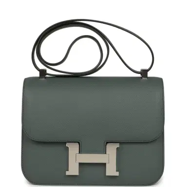 HERMÈS Hermes Constance 1-24 Vert Amande Epsom Palladium Hardware | Thumbnail 1 HERMÈS Hermes Constance 1-24 Vert Amande Epsom Palladium Hardware | Thumbnail 1