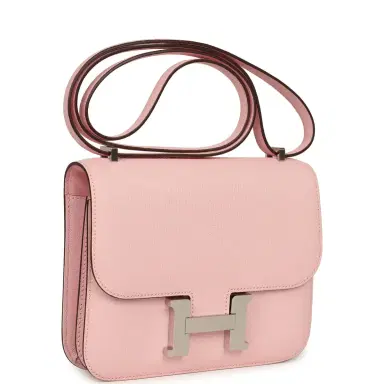 HERMÈS Hermes Constance 18 Rose Sakura Chevre Mysore Palladium Hardware | Thumbnail 2 HERMÈS Hermes Constance 18 Rose Sakura Chevre Mysore Palladium Hardware | Thumbnail 2