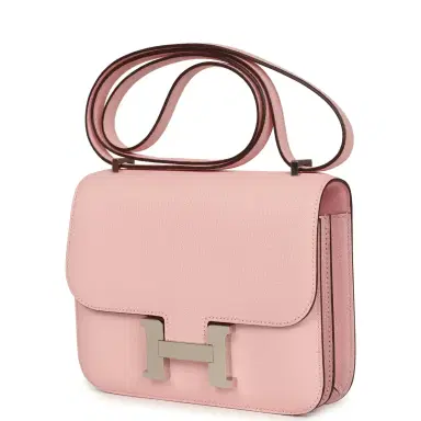 HERMÈS Hermes Constance 18 Rose Sakura Chevre Mysore Palladium Hardware | Thumbnail 5 HERMÈS Hermes Constance 18 Rose Sakura Chevre Mysore Palladium Hardware | Thumbnail 5