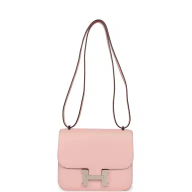HERMÈS Hermes Constance 18 Rose Sakura Chevre Mysore Palladium Hardware | Thumbnail 7 HERMÈS Hermes Constance 18 Rose Sakura Chevre Mysore Palladium Hardware | Thumbnail 7