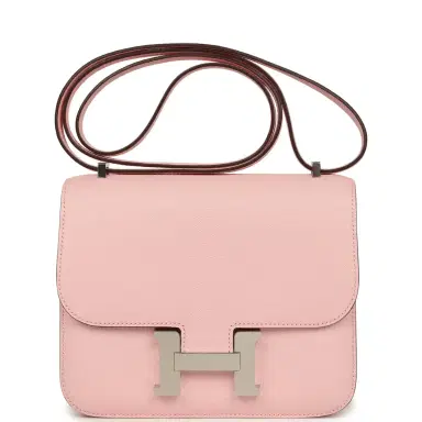 HERMÈS Hermes Constance 18 Rose Sakura Chevre Mysore Palladium Hardware | Thumbnail 1 HERMÈS Hermes Constance 18 Rose Sakura Chevre Mysore Palladium Hardware | Thumbnail 1