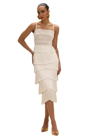PatBo LILA FRINGE MIDI SKIRT | Thumbnail 1 PatBo LILA FRINGE MIDI SKIRT | Thumbnail 1
