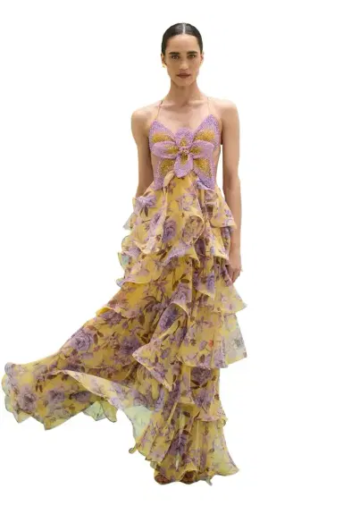 PatBo PEONY BUTTERFLY MAXI DRESS | Thumbnail 1 PatBo PEONY BUTTERFLY MAXI DRESS | Thumbnail 1
