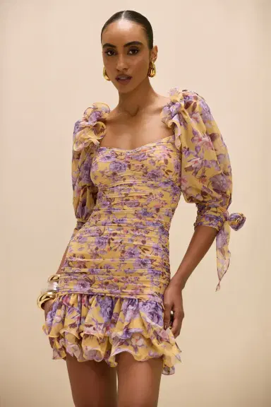 PatBo PEONY MINI DRESS | Thumbnail 1 PatBo PEONY MINI DRESS | Thumbnail 1