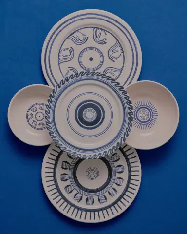 Emporio Sirenuse Helmet Charger Plate | Thumbnail 4 Emporio Sirenuse Helmet Charger Plate | Thumbnail 4