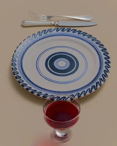 Emporio Sirenuse Waves Dinner Plate | Thumbnail 4 Emporio Sirenuse Waves Dinner Plate | Thumbnail 4