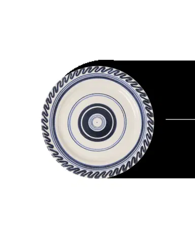 Emporio Sirenuse Waves Dinner Plate | Thumbnail 1 Emporio Sirenuse Waves Dinner Plate | Thumbnail 1