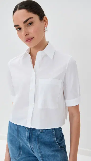 TWP Short ived Button Down White | Thumbnail 2 TWP Short ived Button Down White | Thumbnail 2
