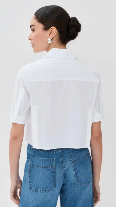 TWP Short ived Button Down White | Thumbnail 3 TWP Short ived Button Down White | Thumbnail 3