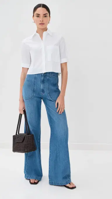 TWP Short ived Button Down White | Thumbnail 5 TWP Short ived Button Down White | Thumbnail 5