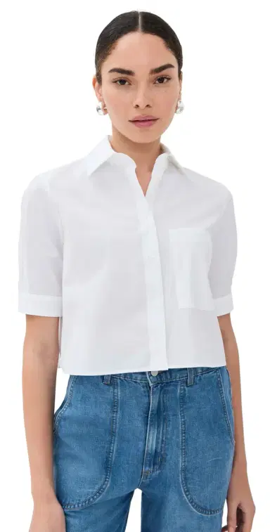 TWP Short ived Button Down White | Thumbnail 1 TWP Short ived Button Down White | Thumbnail 1