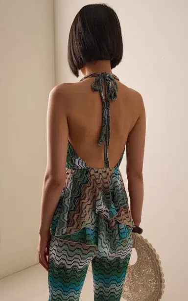 Missoni Exclusive La Isla Halter Top | Thumbnail 5 Missoni Exclusive La Isla Halter Top | Thumbnail 5