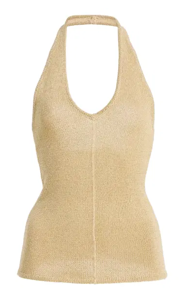 Zulu & Zephyr Exclusive La Isla Lurex Knit Halter Top | Thumbnail 6 Zulu & Zephyr Exclusive La Isla Lurex Knit Halter Top | Thumbnail 6