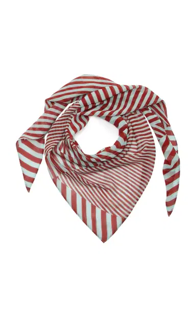 DE LA VALI Exclusive La Isla Striped Headscarf | Thumbnail 4 DE LA VALI Exclusive La Isla Striped Headscarf | Thumbnail 4