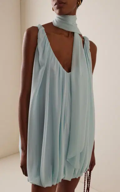 De La Vali Exclusive La Isla Isla Chiffon Mini Dress | Thumbnail 3 De La Vali Exclusive La Isla Isla Chiffon Mini Dress | Thumbnail 3