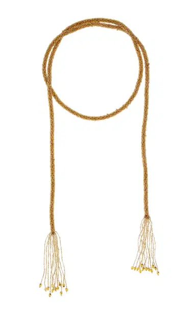 ben-amun Exclusive Long Lariat Beaded Necklace Gold | Thumbnail 6 ben-amun Exclusive Long Lariat Beaded Necklace Gold | Thumbnail 6