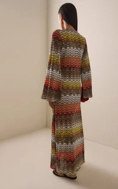 Missoni Knit Maxi Coverup Dress | Thumbnail 4 Missoni Knit Maxi Coverup Dress | Thumbnail 4