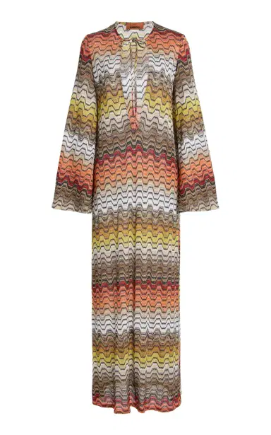 Missoni Knit Maxi Coverup Dress | Thumbnail 1 Missoni Knit Maxi Coverup Dress | Thumbnail 1