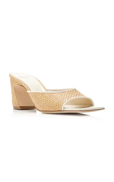 IZIE Exclusive La Isla Chester Raffia Mules | Thumbnail 4 IZIE Exclusive La Isla Chester Raffia Mules | Thumbnail 4