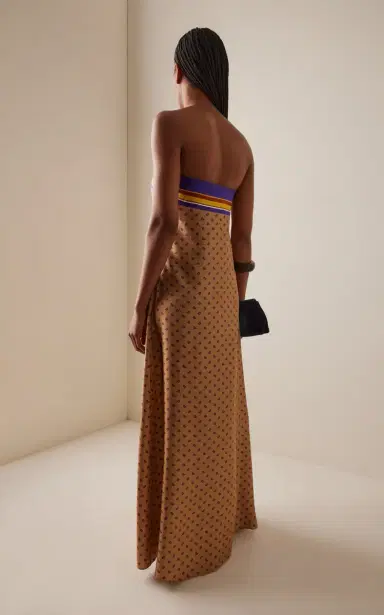 Christopher Esber Exclusive La Isla Bandana-Print Silk-Twill Strapless Dress | Thumbnail 4 Christopher Esber Exclusive La Isla Bandana-Print Silk-Twill Strapless Dress | Thumbnail 4