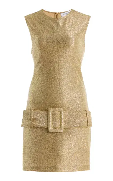 FRANÇOISE Exclusive La Isla Clover Metallic Jersey Mini Dress | Thumbnail 8 FRANÇOISE Exclusive La Isla Clover Metallic Jersey Mini Dress | Thumbnail 8