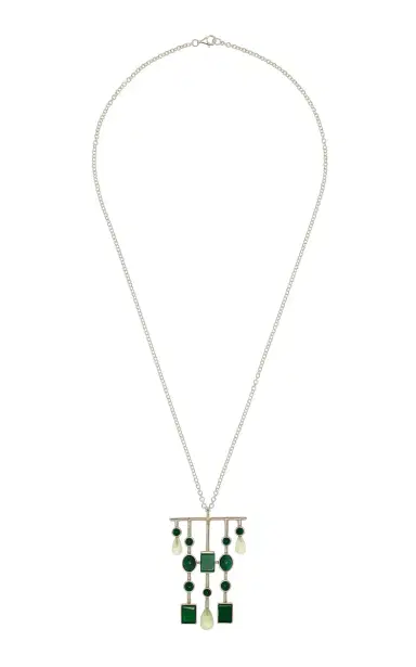 Le Sundial Chandelier Charm With Leather Cord | Thumbnail 4 Le Sundial Chandelier Charm With Leather Cord | Thumbnail 4