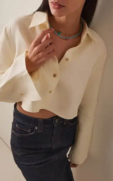 Jia Jia Turquoise Ruby Raindrop Necklace | Thumbnail 2 Jia Jia Turquoise Ruby Raindrop Necklace | Thumbnail 2