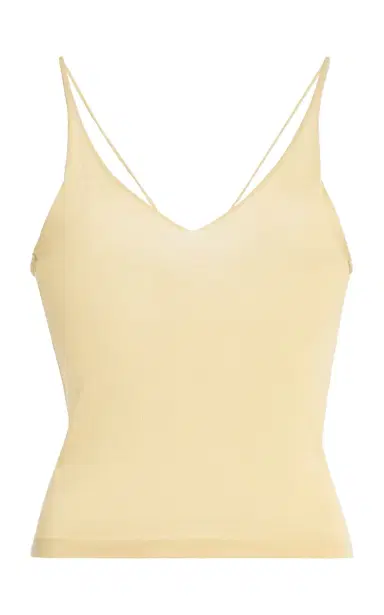 Ziah Cotton-Blend Sheer Knit Cami Top | Thumbnail 1 Ziah Cotton-Blend Sheer Knit Cami Top | Thumbnail 1
