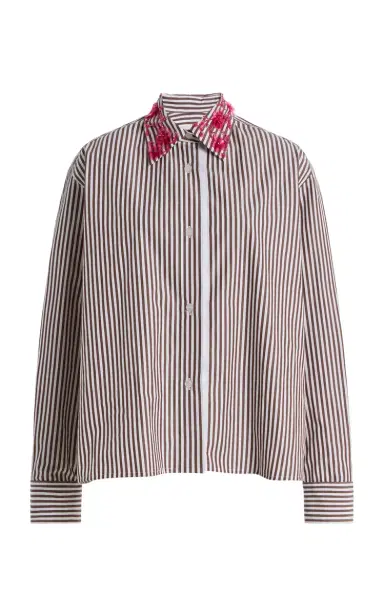 DES_PHEMMES Exclusive La Isla Classic Cotton-Poplin Shirt | Thumbnail 6 DES_PHEMMES Exclusive La Isla Classic Cotton-Poplin Shirt | Thumbnail 6