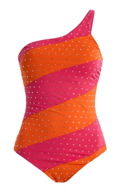 DES_PHEMMES Exclusive La Isla One-Shoulder Swimsuit | Thumbnail 1 DES_PHEMMES Exclusive La Isla One-Shoulder Swimsuit | Thumbnail 1