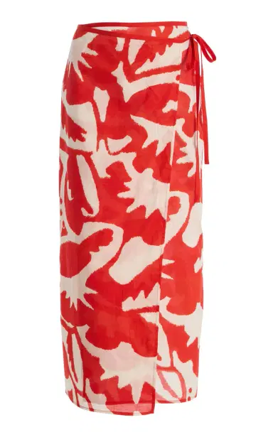 SIR. Exclusive Cotton Voile Maxi Wrap Skirt | Thumbnail 7 SIR. Exclusive Cotton Voile Maxi Wrap Skirt | Thumbnail 7
