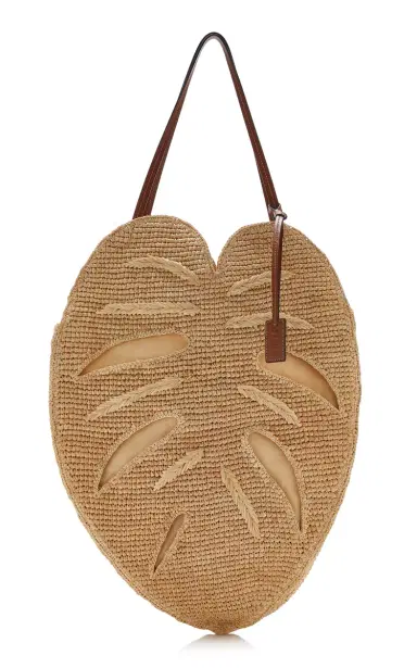 Staud Large Palm Raffia Bag | Thumbnail 2 Staud Large Palm Raffia Bag | Thumbnail 2