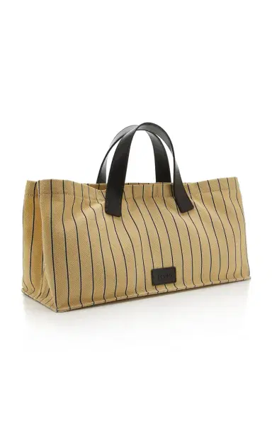 Staud Port Striped Tote Bag | Thumbnail 3 Staud Port Striped Tote Bag | Thumbnail 3