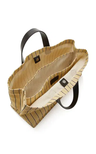 Staud Port Striped Tote Bag | Thumbnail 5 Staud Port Striped Tote Bag | Thumbnail 5