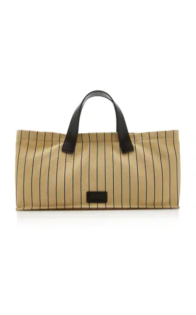 Staud Port Striped Tote Bag | Thumbnail 8 Staud Port Striped Tote Bag | Thumbnail 8