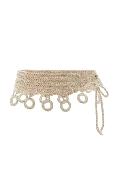 PARDOhats Exclusive La Isla Nudo Crocheted Cotton Belt | Thumbnail 1 PARDOhats Exclusive La Isla Nudo Crocheted Cotton Belt | Thumbnail 1