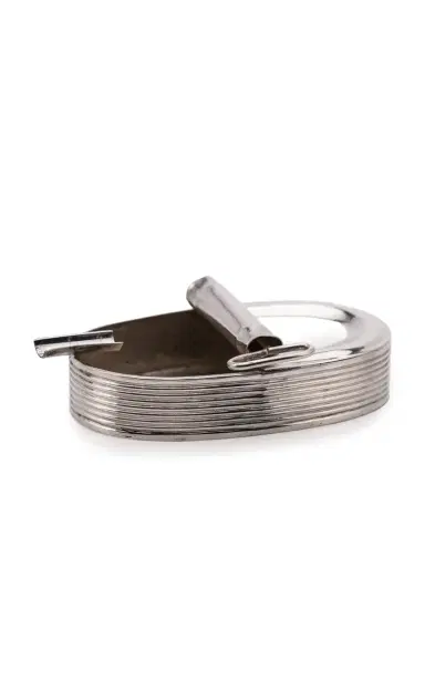 Esencial Hogar Exclusive La Isla Conserva Ashtray - Silver | Thumbnail 3 Esencial Hogar Exclusive La Isla Conserva Ashtray - Silver | Thumbnail 3
