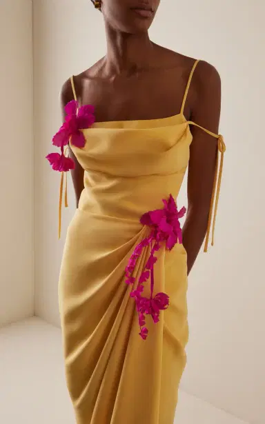 Rosie Assoulin Exclusive La Isla Sarong But So Right Dress | Thumbnail 3 Rosie Assoulin Exclusive La Isla Sarong But So Right Dress | Thumbnail 3