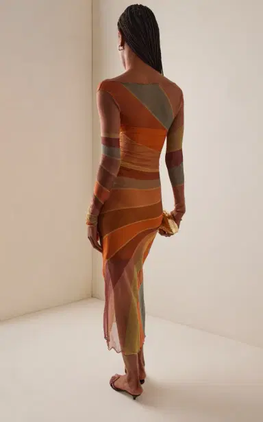 Cala de la Cruz Exclusive La Isla Ursa Sparkling Mesh Midi Dress | Thumbnail 4 Cala de la Cruz Exclusive La Isla Ursa Sparkling Mesh Midi Dress | Thumbnail 4