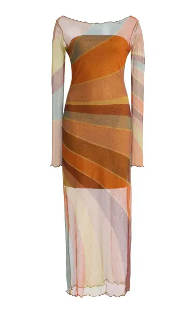 Cala de la Cruz Exclusive La Isla Ursa Sparkling Mesh Midi Dress | Thumbnail 6 Cala de la Cruz Exclusive La Isla Ursa Sparkling Mesh Midi Dress | Thumbnail 6