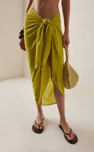 Staud Inlet Embellished Sarong | Thumbnail 4 Staud Inlet Embellished Sarong | Thumbnail 4