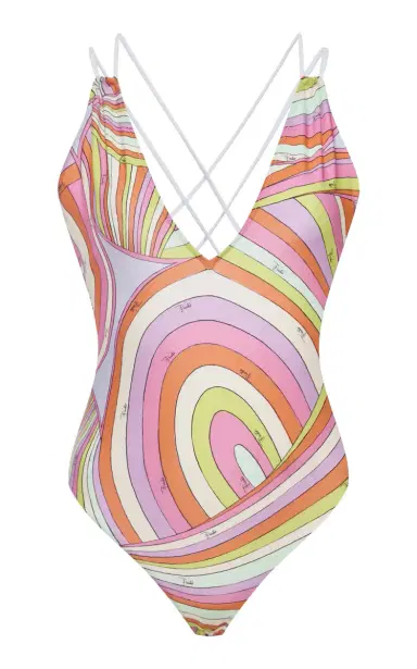 Pucci Printed One-Piece Swimsuit | Thumbnail 5 Pucci Printed One-Piece Swimsuit | Thumbnail 5